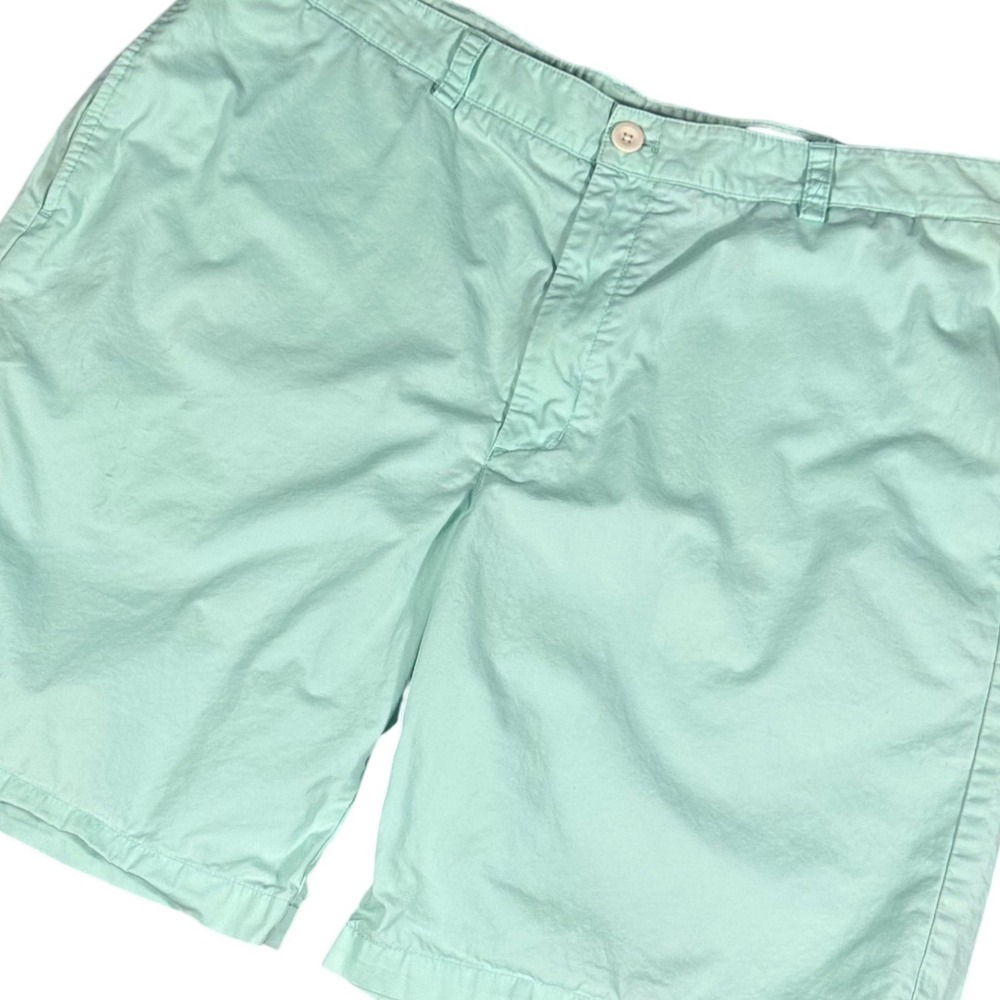 Vineyard Vines Club Shorts Mens 38 Mint Green 100% Cotton Twill 1H0310